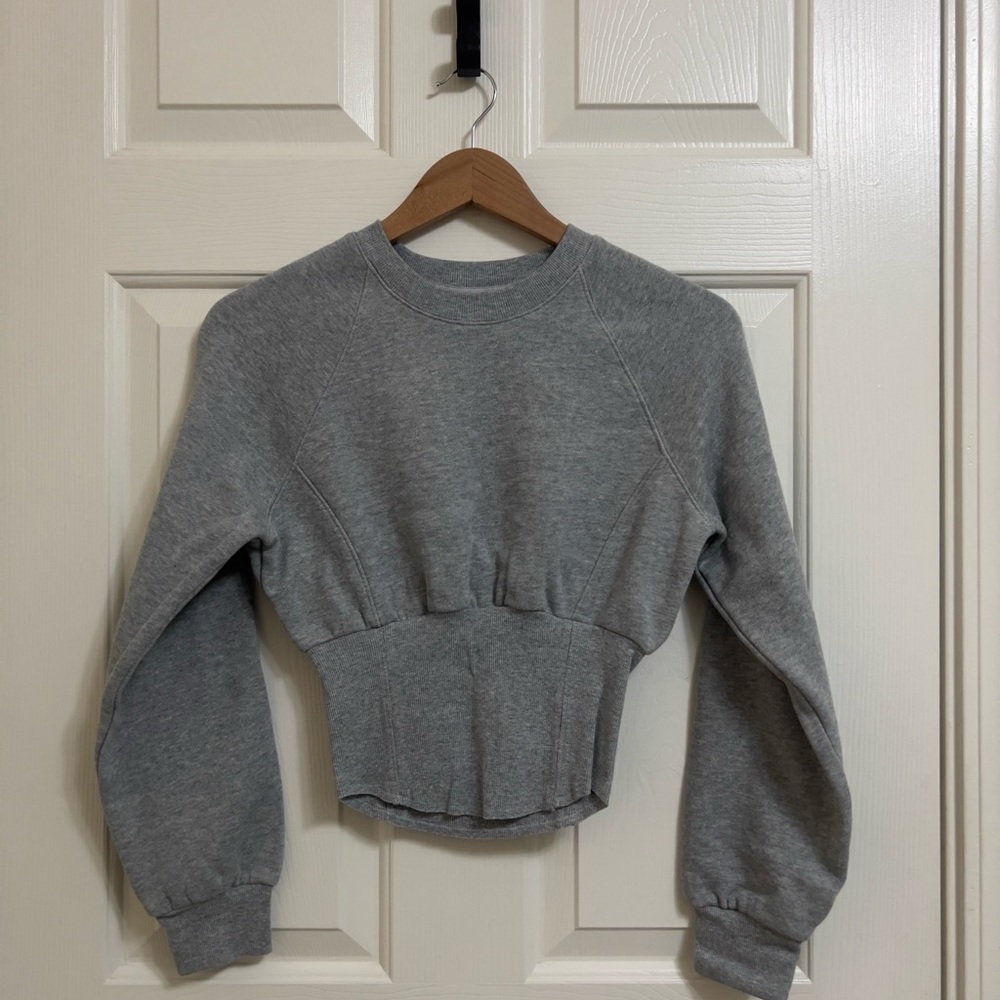 Victoria’s Secret Cotton Corset Sweatshirt